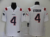Nike Patriots 4 Jarrett Stidham White 2020 New Vapor Untouchable Limited Jersey,baseball caps,new era cap wholesale,wholesale hats